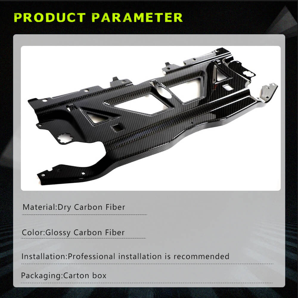 BMW G80 M3 G82 M4 G87 M2 2021-2023 Water Tank Radiating Plate Cover Dry Carbon Fiber-Ahacarbon