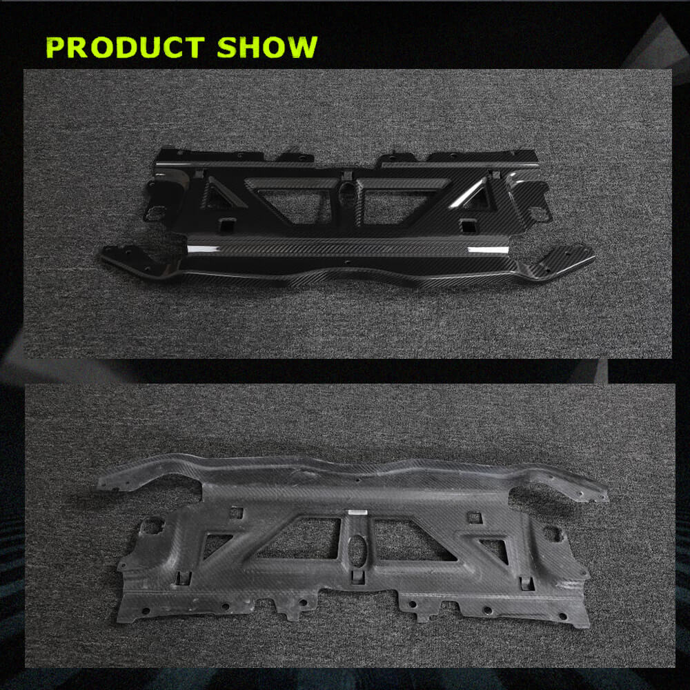 BMW G80 M3 G82 M4 G87 M2 2021-2023 Water Tank Radiating Plate Cover Dry Carbon Fiber-Ahacarbon