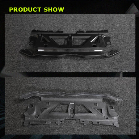 BMW G80 M3 G82 M4 G87 M2 2021-2023 Water Tank Radiating Plate Cover Dry Carbon Fiber-Ahacarbon