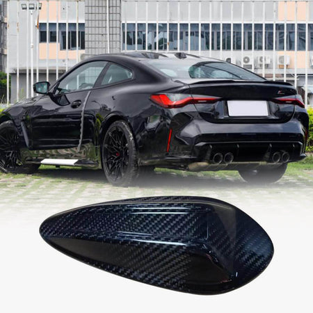 BMW G80 M3 Sedan G82 M4 Coupe Convertible 2021-2023 Roof Antenna Cover Dry Carbon Fiber-Ahacarbon