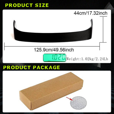 BMW G87 M2 Coupe 2-Door 2022-2024 Rear Trunk Spoiler Carbon Fiber-Ahacarbon
