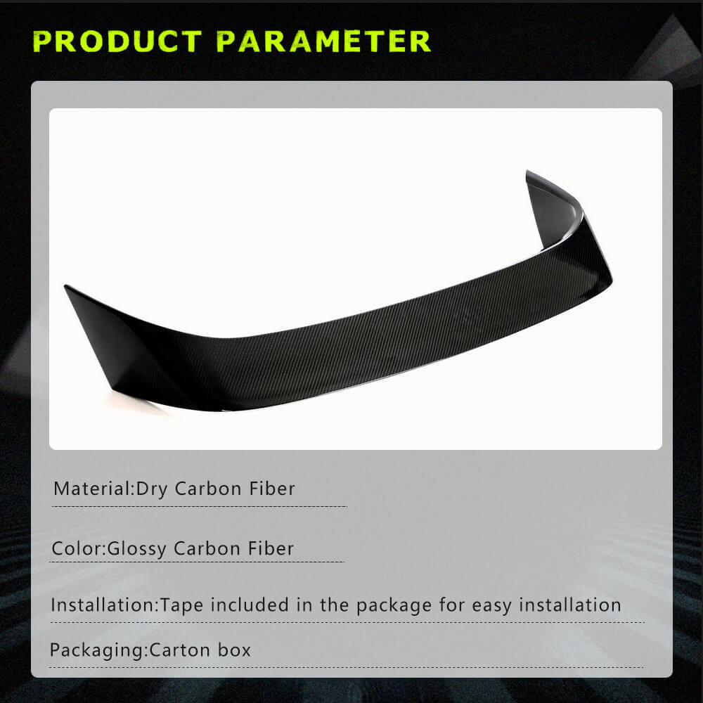 BMW G87 M2 Coupe 2-Door 2022-2024 Rear Trunk Spoiler Carbon Fiber-Ahacarbon