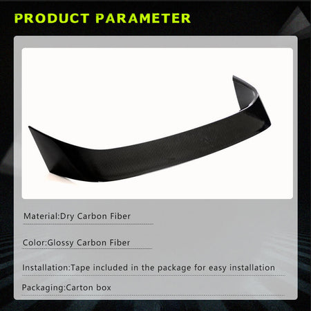 BMW G87 M2 Coupe 2-Door 2022-2024 Rear Trunk Spoiler Carbon Fiber-Ahacarbon