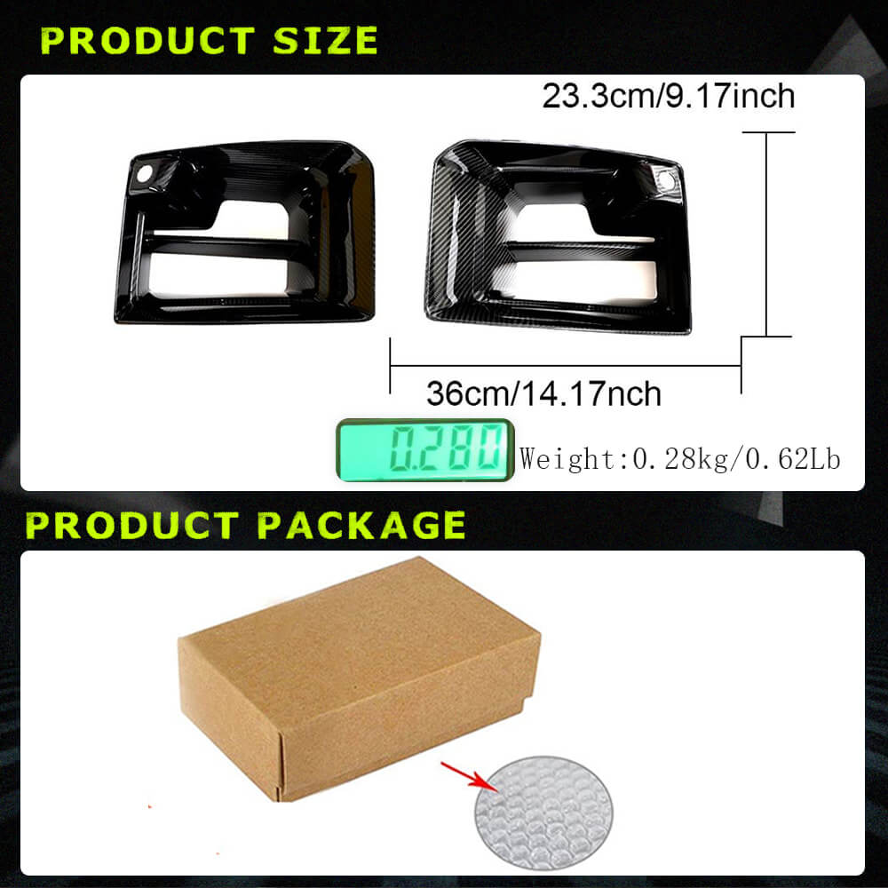 BMW G87 M2 Coupe 2-Door 2022-2023 Front Bumper Splitters Carbon Fiber-Ahacarbon