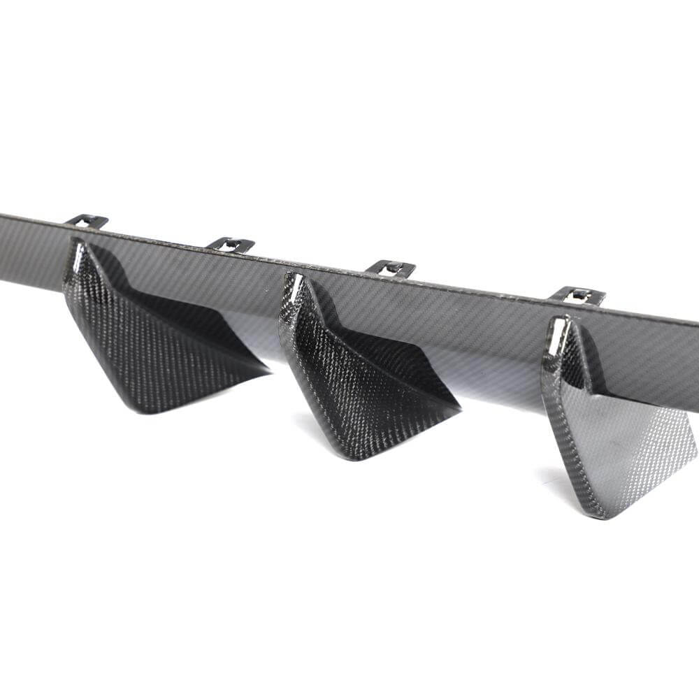 BMW G87 M2 Coupe 2-Door 2022+ Rear Bumper Diffuser Carbon Fiber-Ahacarbon