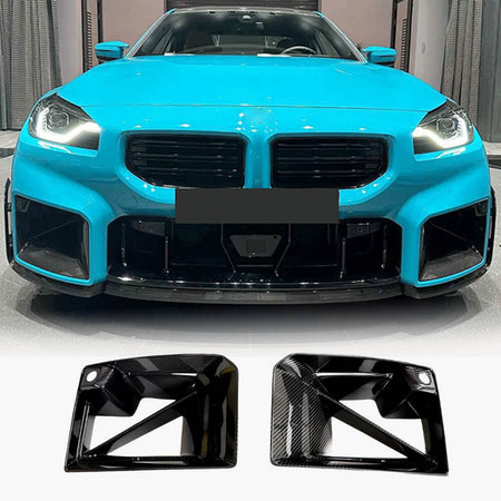 Carbon Fiber Front Bumper Splitter for BMW 2 Series M2 G87 2023+-Ahacarbon