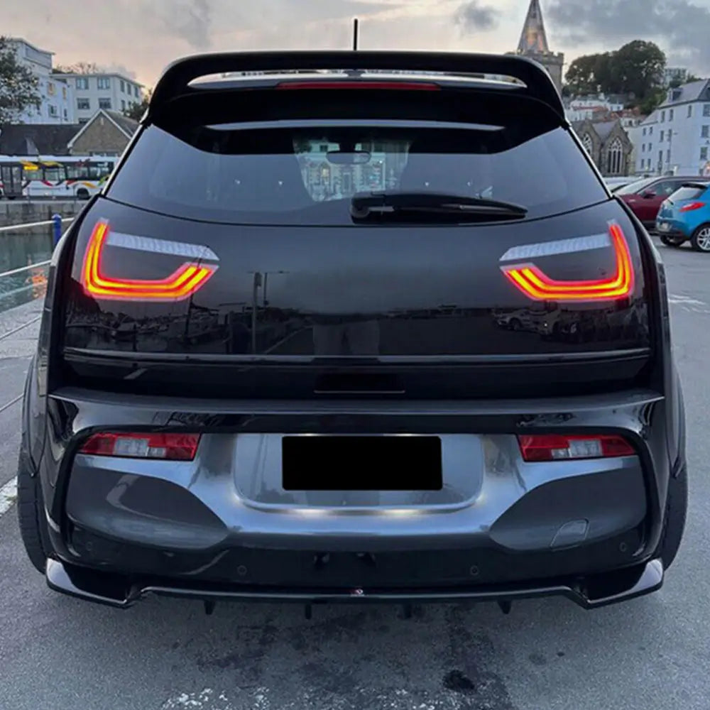 BMW I3 I01 Hatchback 2014-2020 Rear Roof Spoiler Carbon Fiber/FRP-Ahacarbon