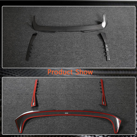 BMW M3 G81 2021-2024 Rear Roof Spoiler Carbon Fiber-Ahacarbon