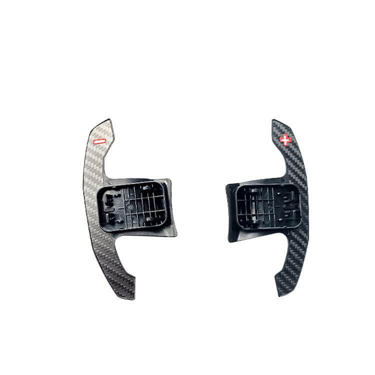 BMW Universal Paddle Shifter Extensions Cover Trim Carbon Fiber-Ahacarbon