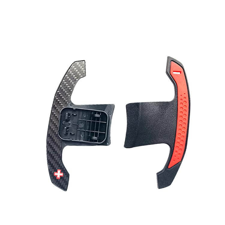 BMW Universal Paddle Shifter Extensions Cover Trim Carbon Fiber-Ahacarbon