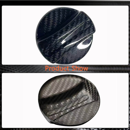 BMW Universal Fuel Tank Cover Dry Carbon Fiber-Ahacarbon