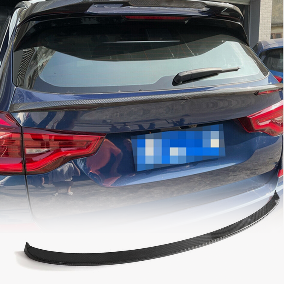 BMW X3 G01 F97 X3M IX3 2019-2022 Rear Middle Spoiler Carbon Fiber/FRP-Ahacarbon