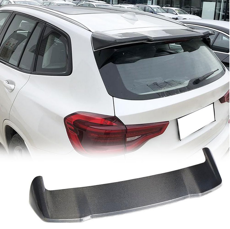 BMW X3 G01 M40i 2018-2020 Rear Roof Spoiler Carbon Fiber/ABS-Ahacarbon