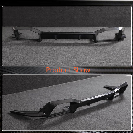 BMW X4 M F98 Sport Utility 19-23 Carbon Fiber Rear Bumper Diffuser Lip-Ahacarbon