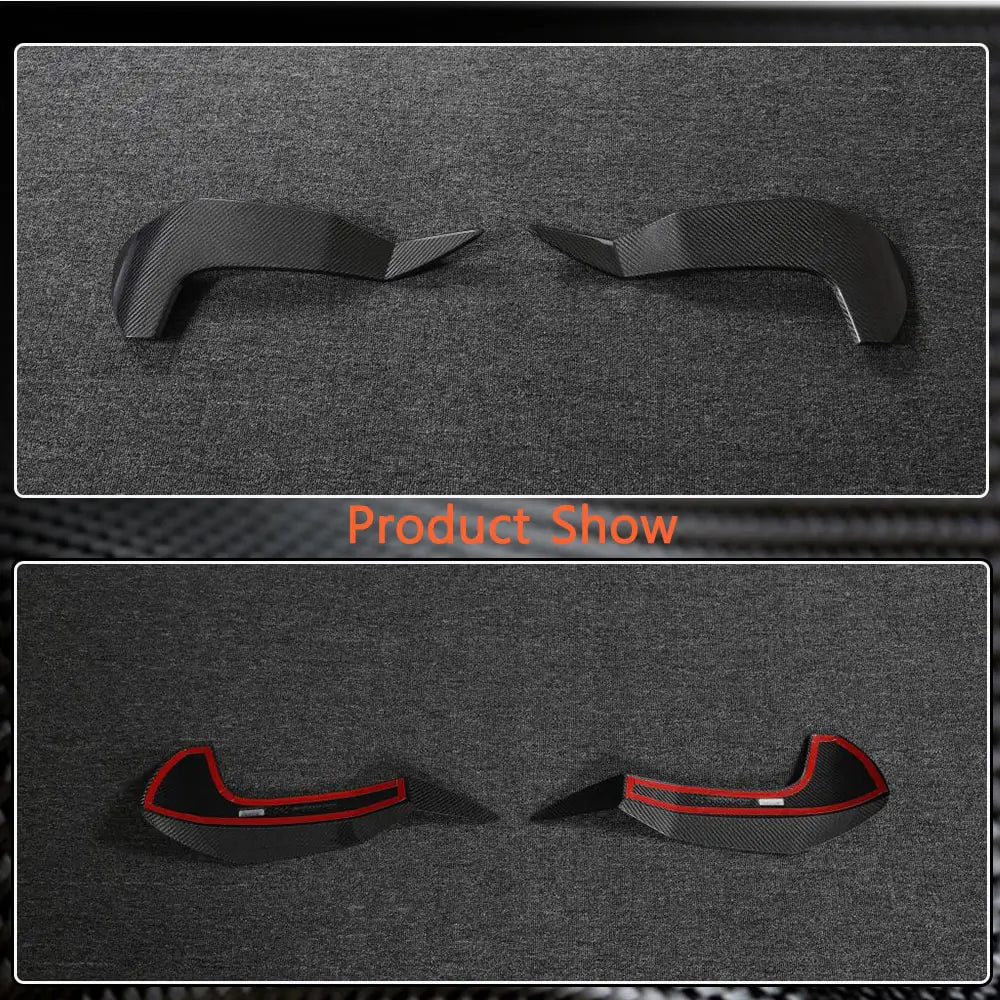 BMW X4 X4M M440i Sport Utility 2023+ Carbon Fiber Rear Roof Spoiler Window Wing Lip-Ahacarbon