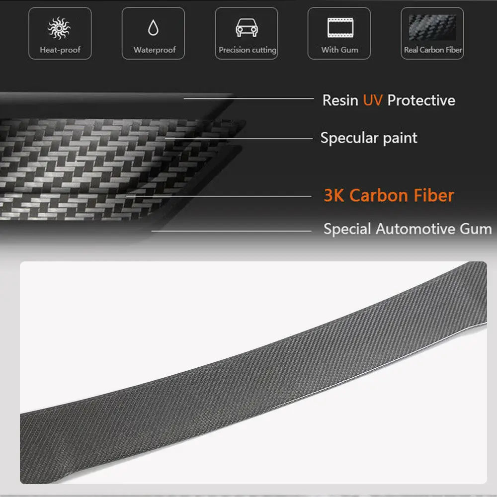 BMW X4 X4M M440i Sport Utility 2023+ Rear Trunk Spoiler Carbon Fiber-Ahacarbon