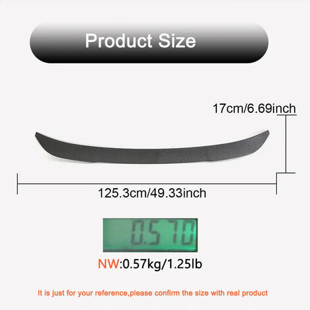 BMW X4 X4M M440i Sport Utility 2023+ Rear Trunk Spoiler Carbon Fiber-Ahacarbon