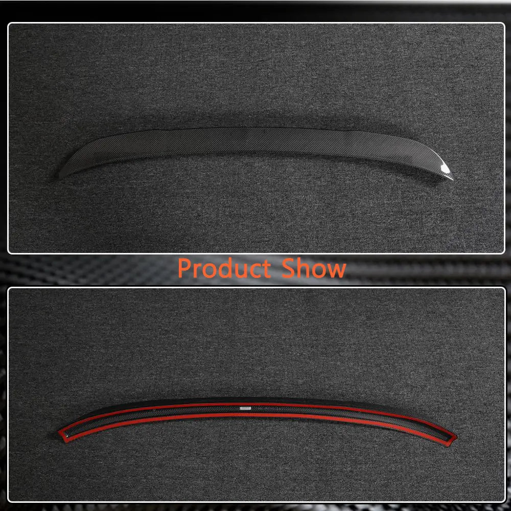BMW X4 X4M M440i Sport Utility 2023+ Rear Trunk Spoiler Carbon Fiber-Ahacarbon