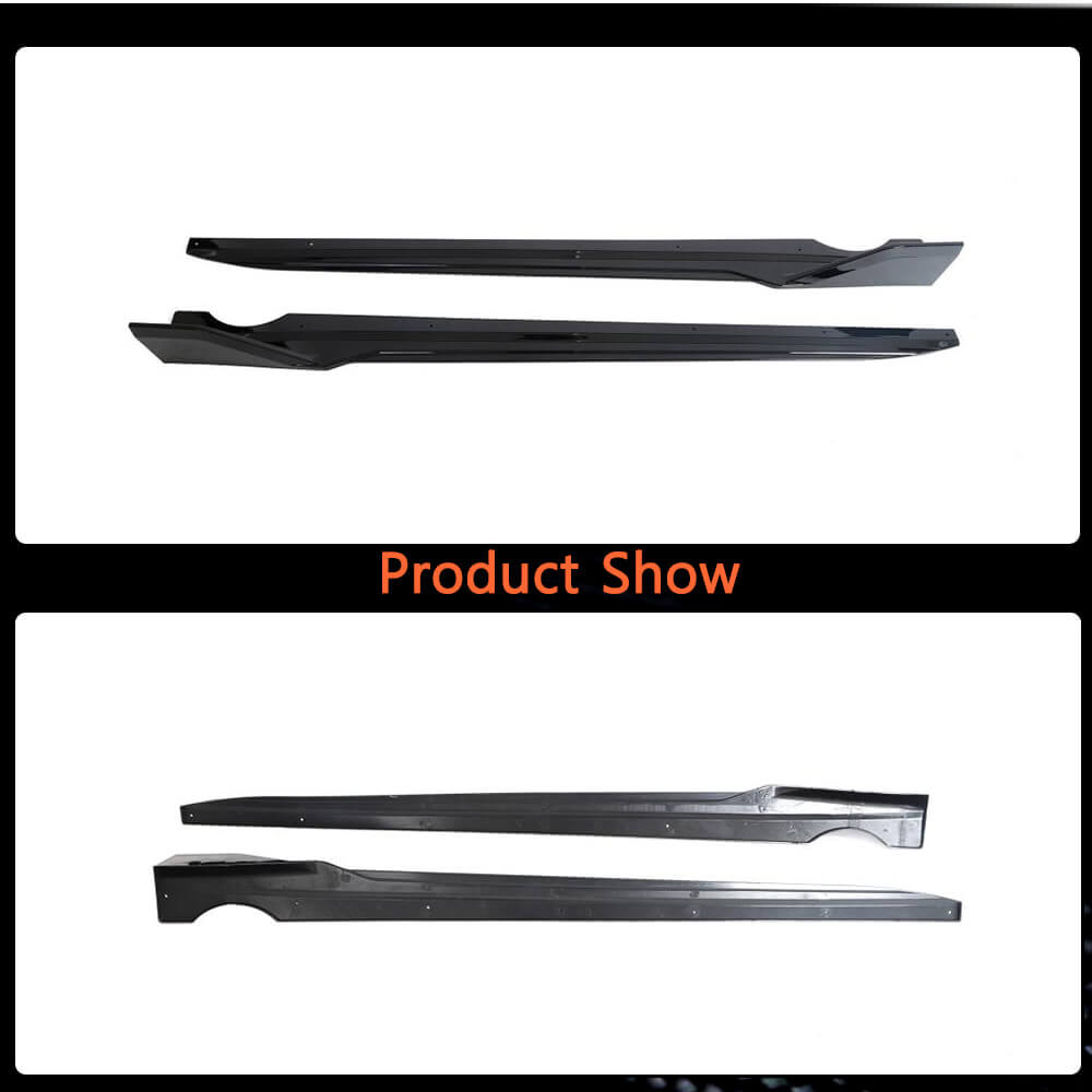 BMW X5 G05 Sport Utility 4-Door 2023+ Side Skirts Glossy Black ABS-Ahacarbon
