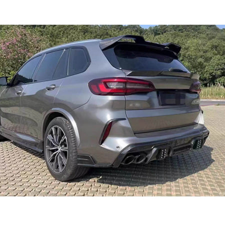 BMW X5M F95 SUV 2020-2024 Carbon Fiber Rear Trunk Spoiler-Ahacarbon
