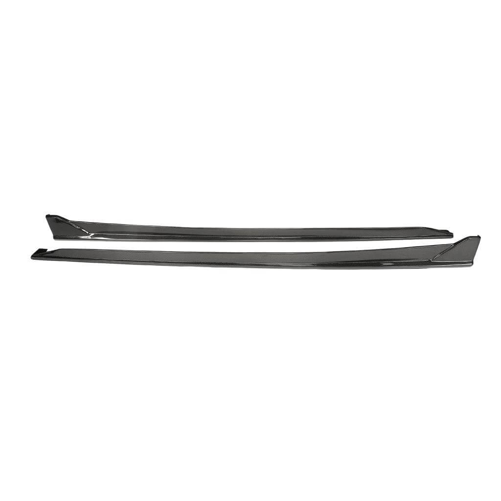 BMW X5M F95 Sport Utility 4-Door 2020-2024 Carbon Fiber Side Skirts Extension Lip Spoiler-Ahacarbon