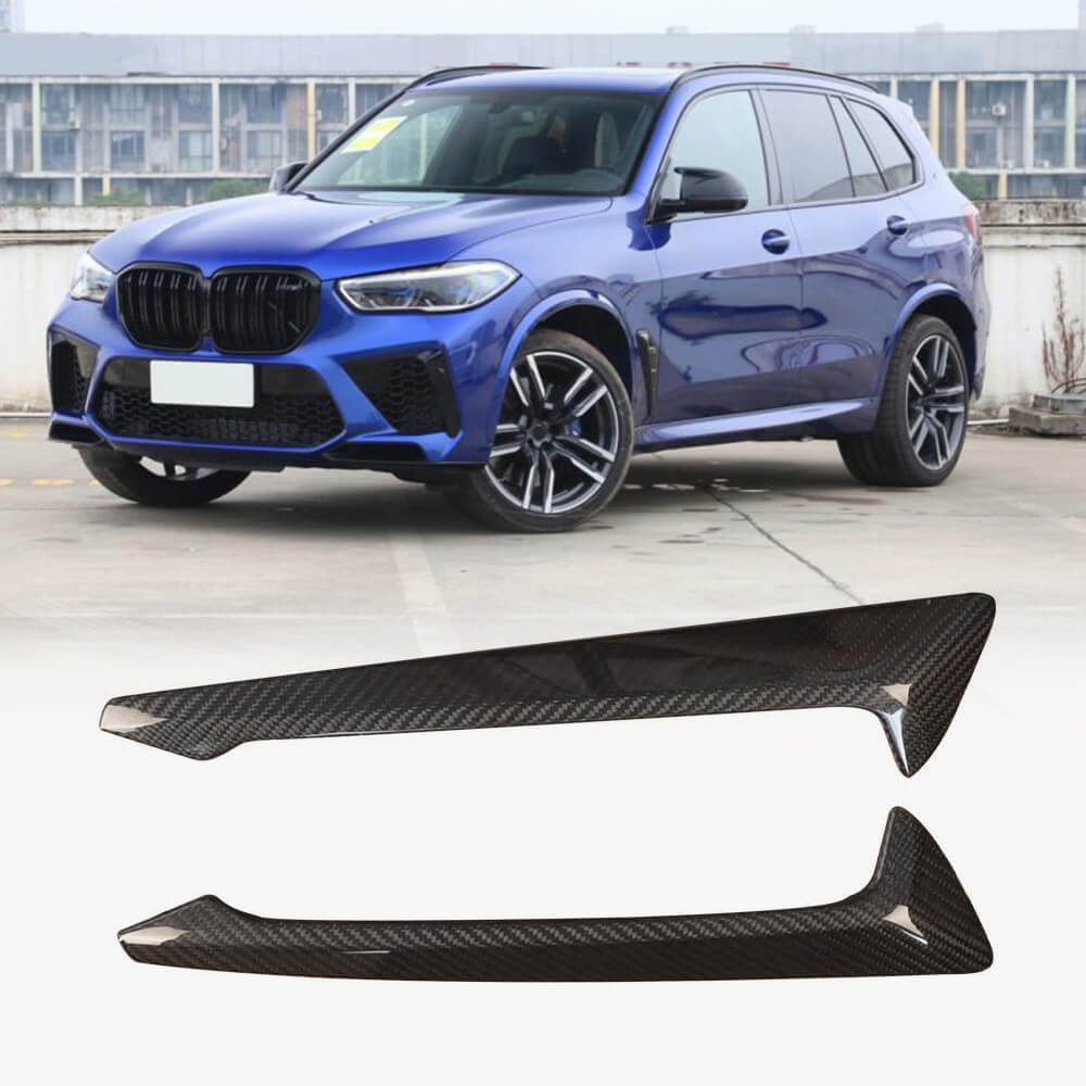 BMW X5M F95 Sport Utility 4-Door 2022-2023 Side Fender Vents Carbon Fiber-Ahacarbon