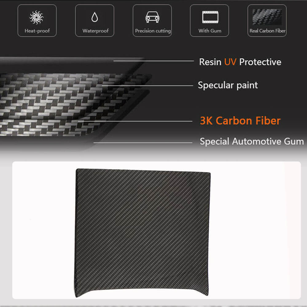 BMW X6 G06 Sport Utility 4-Door 2020-2022 Interior Decoration Covers Dry Carbon Fiber-Ahacarbon