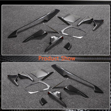 BMW X6 G06 Sport Utility 4-Door 2020-2022 Interior Decoration Covers Dry Carbon Fiber-Ahacarbon
