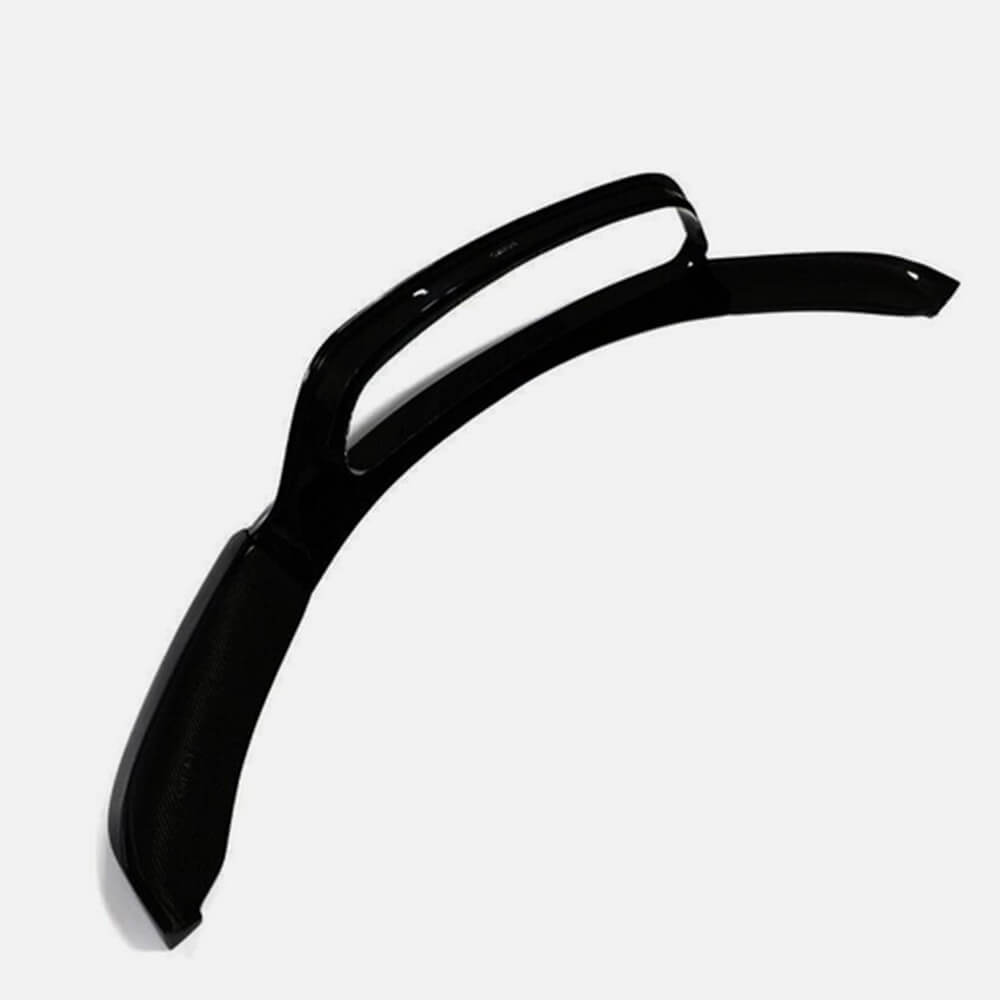 BMW X5M E70 X6M E71 2010-2014 Front Bumper Lip Glossy Black FRP-Ahacarbon