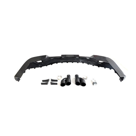 BMW X6 G06 2020-2024 Rear Bumper Diffuser Carbon Fiber-Ahacarbon