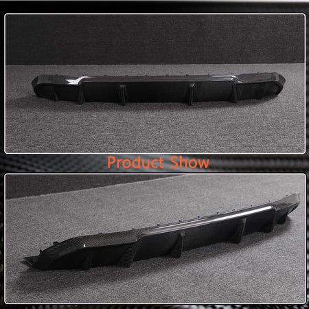 BMW i4 M50 M Sport 2022-2023 Rear Bumper Diffuser Carbon Fiber-Ahacarbon
