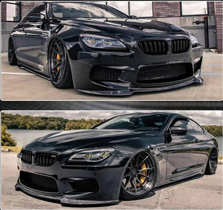 BMW 6 Series F06 F12 F13 M6 Front Bumper Lip Rear Bumper Diffuser Carbon Fiber-Ahacarbon