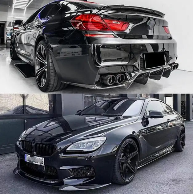 BMW 6 Series F06 F12 F13 M6 Front Bumper Lip Rear Bumper Diffuser Carbon Fiber-Ahacarbon