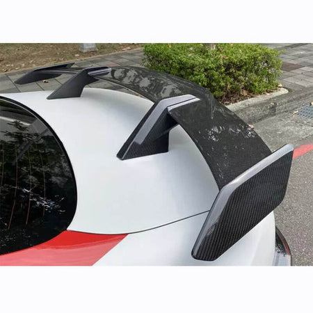 BMW 4 Series G82 M4 2-Door 21-23 Front Bumper Lip Side Skirts Rear Diffuser Rear Trunk Spoiler Carbon Fiber-Ahacarbon