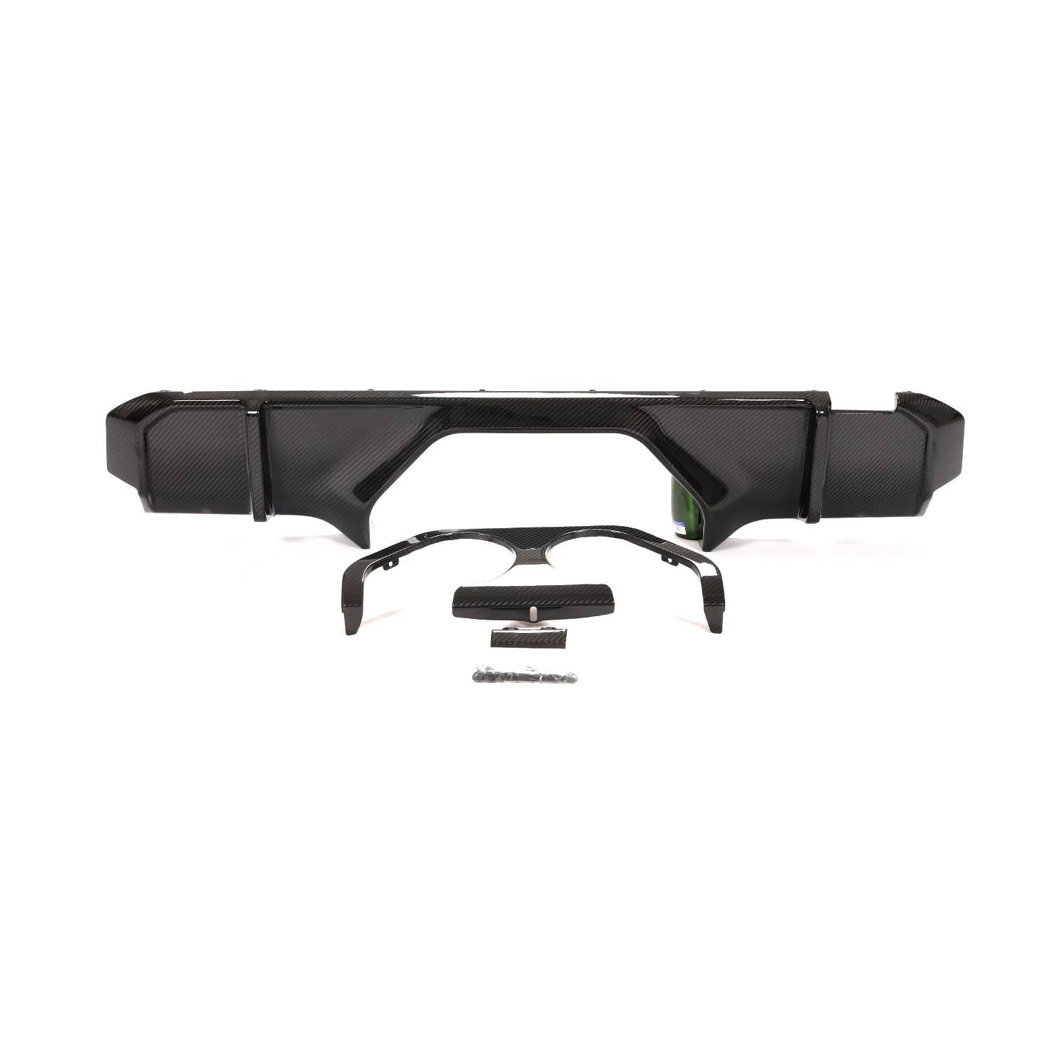 BMW 4 Series G82 M4 2-Door 21-23 Front Bumper Lip Side Skirts Rear Diffuser Rear Trunk Spoiler Carbon Fiber-Ahacarbon
