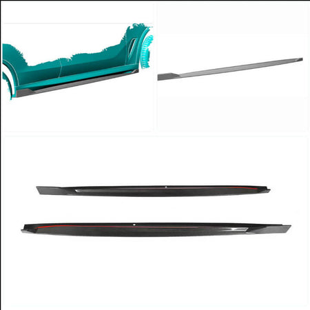 BMW X5 G05 2019-2022 Front Bumper Lip Side Skirts Rear Diffuser Rear Trunk Spoiler Carbon Fiber-Ahacarbon