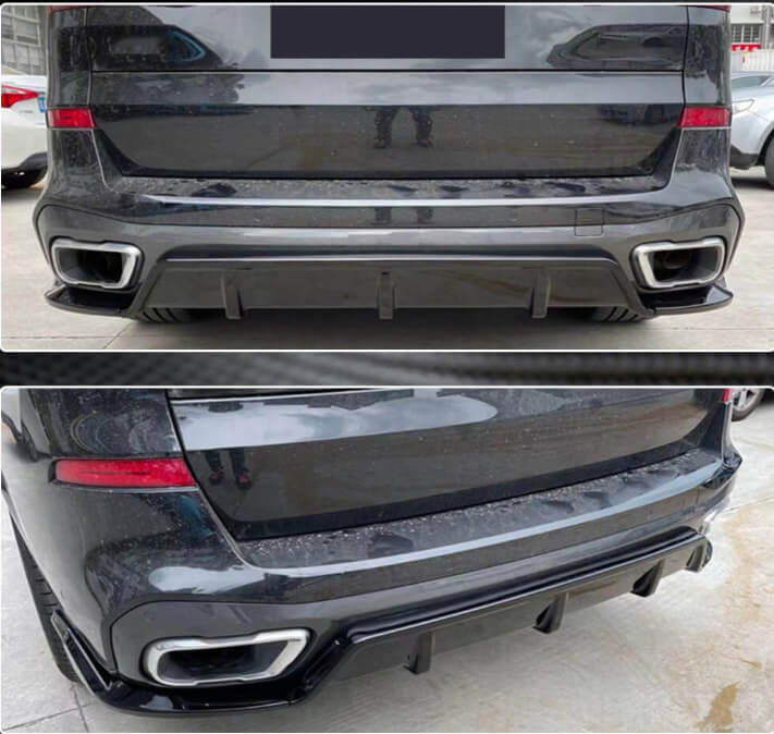 BMW X5 G05 2019-2022 Front Bumper Lip Side Skirts Rear Diffuser Rear Trunk Spoiler Carbon Fiber-Ahacarbon