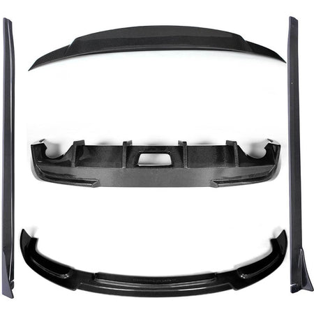 Infiniti G37 2020-2022 Front Bumper Lip Side Skirts Rear Diffuser Rear Trunk Spoiler Carbon Fiber-Ahacarbon
