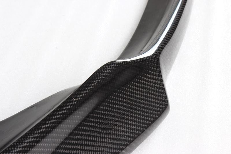 BMW 3 Series E90 E92 E93 M3 2008-2013 Front Bumper Lip Carbon Fiber-Ahacarbon