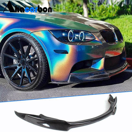 BMW 3 Series E90 E92 E93 M3 2008-2013 Front Bumper Lip Carbon Fiber-Ahacarbon