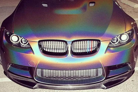 BMW 3 Series E90 E92 E93 M3 2008-2013 Front Bumper Lip Carbon Fiber-Ahacarbon
