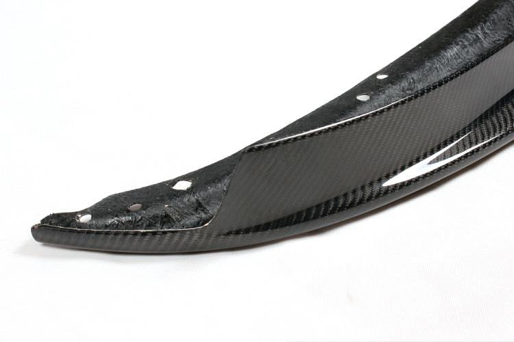 BMW 3 Series E90 M Sport LCI 2009-2012 Front Bumper Lip Carbon Fiber-Ahacarbon