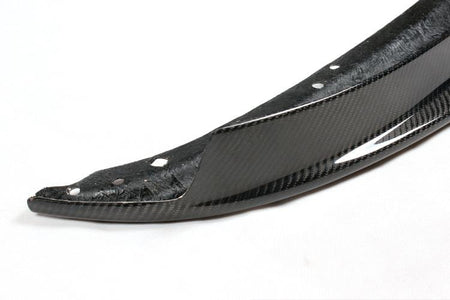 BMW 3 Series E90 M Sport LCI 2009-2012 Front Bumper Lip Carbon Fiber-Ahacarbon