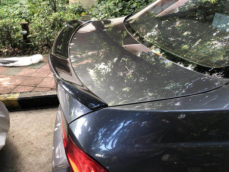 BMW 3 Series E90 M3 Sedan 2005-2012 Rear Trunk Spoiler Carbon Fiber-Ahacarbon