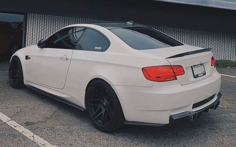BMW 3 Series E92/E92 M3 Coupe 2006-2013 Rear Trunk Spoiler Spoiler Carbon Fiber/FRP-Ahacarbon