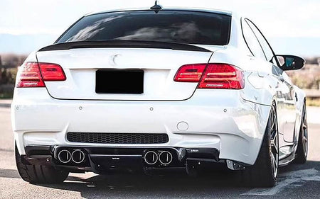 BMW 3 Series E92/E92 M3 Coupe 2006-2013 Rear Trunk Spoiler Spoiler Carbon Fiber/FRP-Ahacarbon