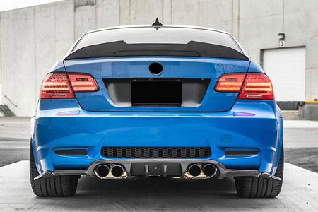 BMW 3 Series E92/E92 M3 Coupe 2006-2013 Rear Trunk Spoiler Carbon Fiber-Ahacarbon