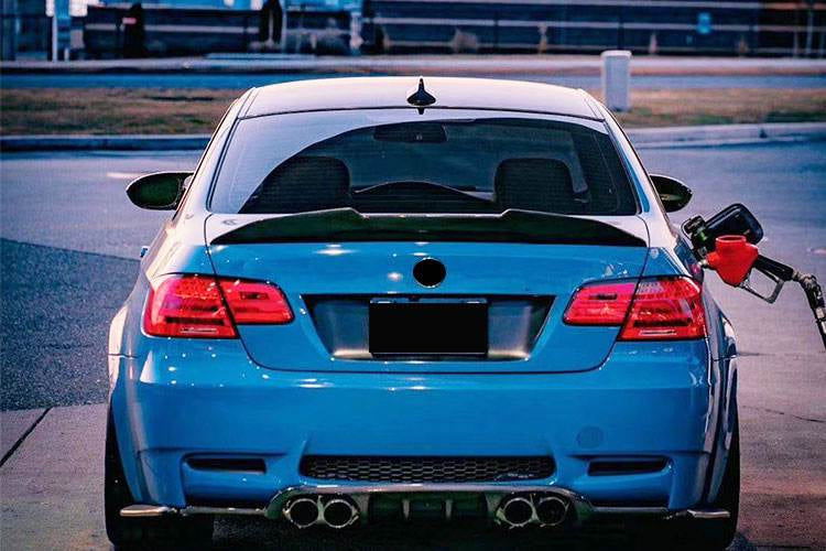 BMW 3 Series E92/E92 M3 Coupe 2006-2013 Rear Trunk Spoiler Carbon Fiber-Ahacarbon