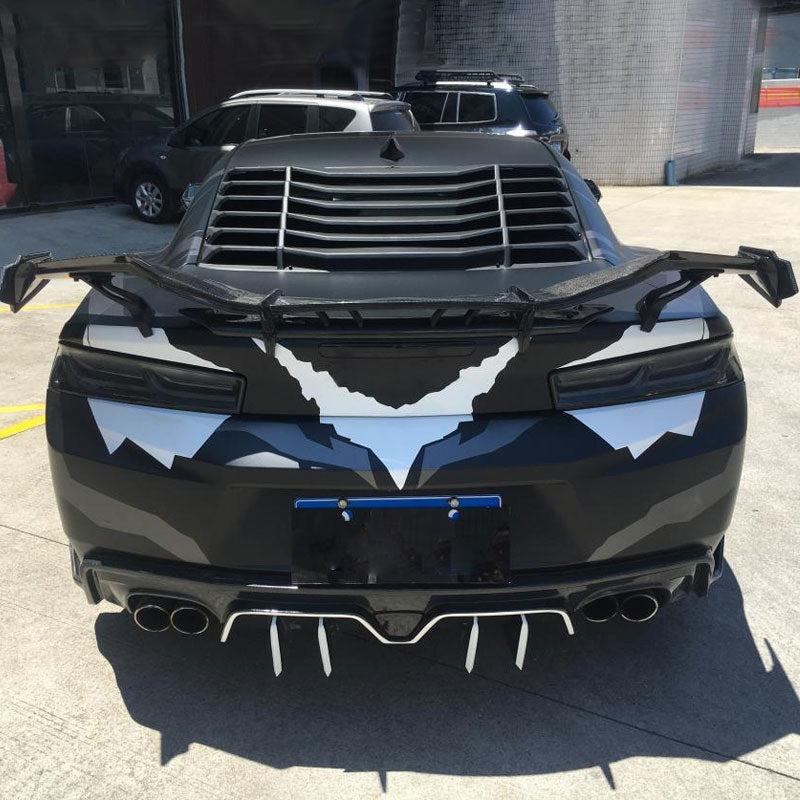 Chevrolet Camaro ZL1 LT SS RS 2016-2022 Rear Trunk Spoiler Carbon Fiber/FRP