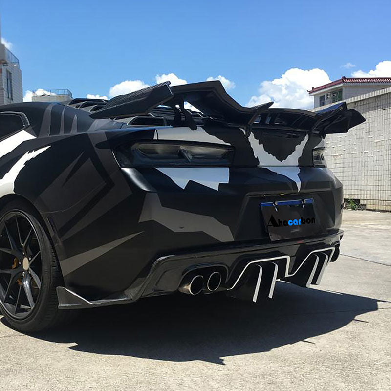 Chevrolet Camaro ZL1 LT SS RS 2016-2022 Rear Trunk Spoiler Carbon Fiber/FRP